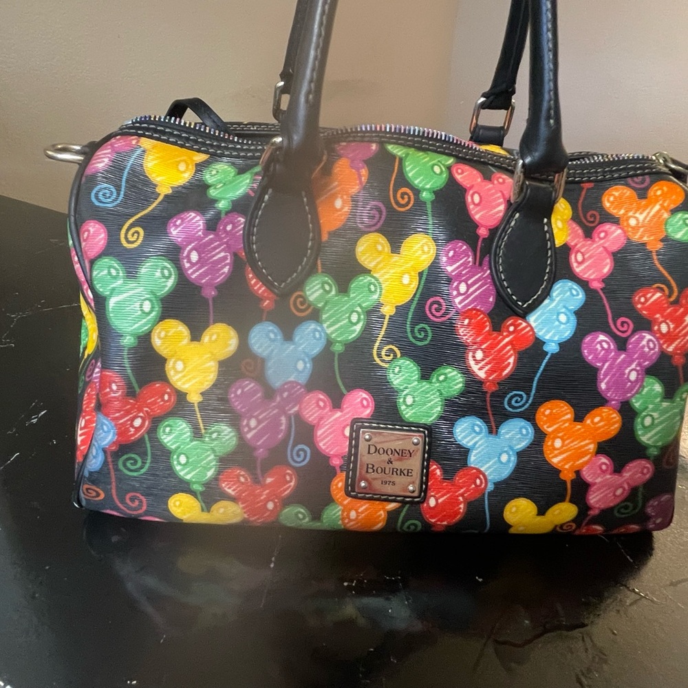 Dooney & Bourke Colorful Balloon Print Satchel